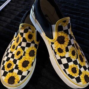 Womens Sunflower Vans